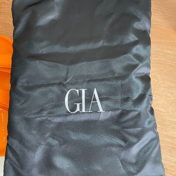 Gia Borghini Perni 11 Sandal in Flash Orange - Picture 5 of 5